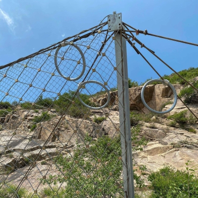 山體邊坡被動防護網